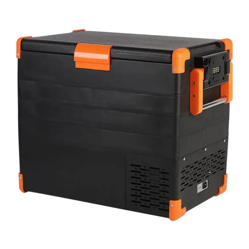 Heavy Duty 52L Portable Car Fridge Freezer Compressor 12V 24V Truck Yacht RV Office SUV Camping Parts
