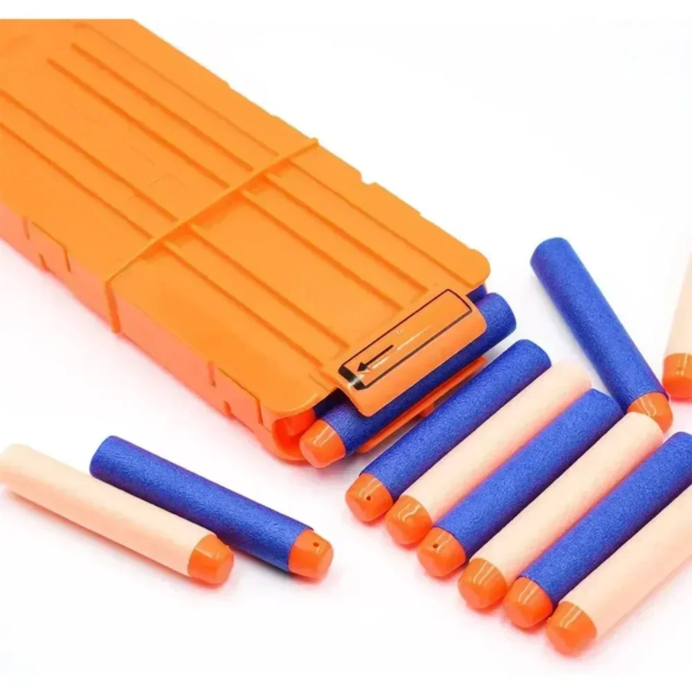 BBullet Clips 4-pack 12-darts Quick Reload Clips Tijdschriftclips voor Nerf N-Strike Elite Blaster (oranje)