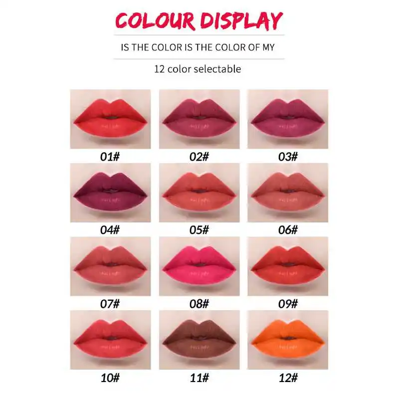 1PC 3D Three-dimensional Lips, Superimposed, Waterproof, Velvet Matte, Lip Liner Lipstick, Suitable for Date and Daily Needs