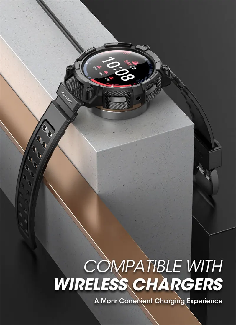For Samsung Galaxy Watch 5 Pro Case 45mm (2022) SUPCASE UB Pro Robuste Schutzhülle mit Strap Bands Für galaxy Uhr 5 Pro – Detail 6