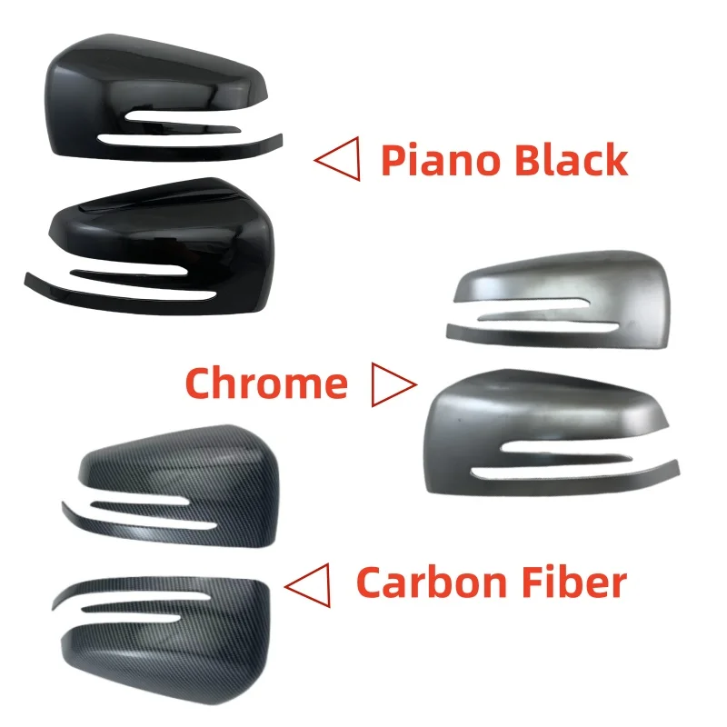Car Decoration Accessories For Mercedes Benz A B C E S CLA GLA GLk CLS Class W176 W204 W117 X156 X204 Side Door Mirror Covers