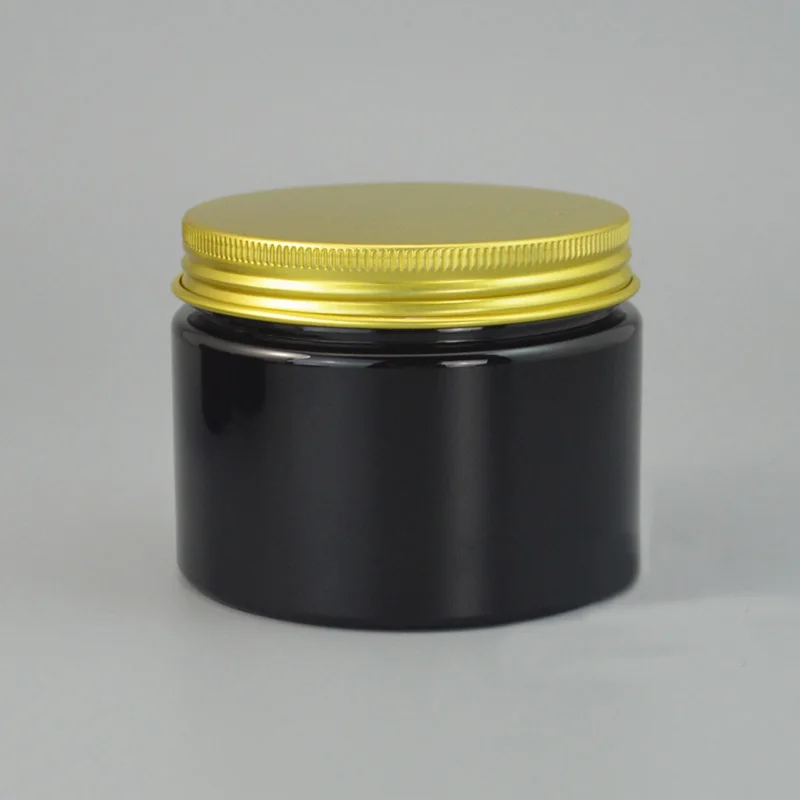 

150G black PET bottle/jar/pot tin emulsion essence/gel/cream/mask/moisturizer serum/body scrub cosmetic packing skin care