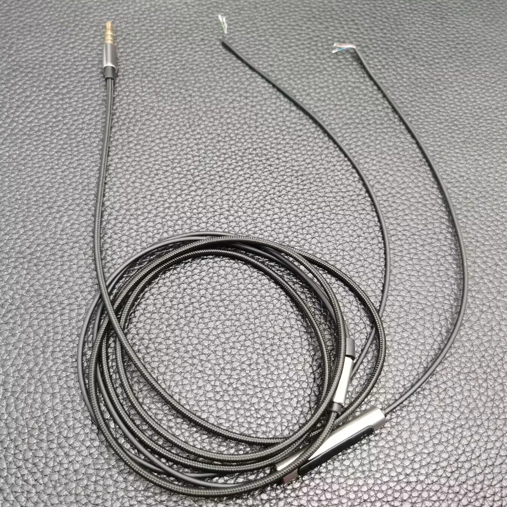 Upgrade-Reparatur-Kopfhörerkabel für KOSS PP Portable Portapro Porta-Pro KSC75 KSC35 DIY Ersatzkabel mit Mikrofon-Fernbedienung