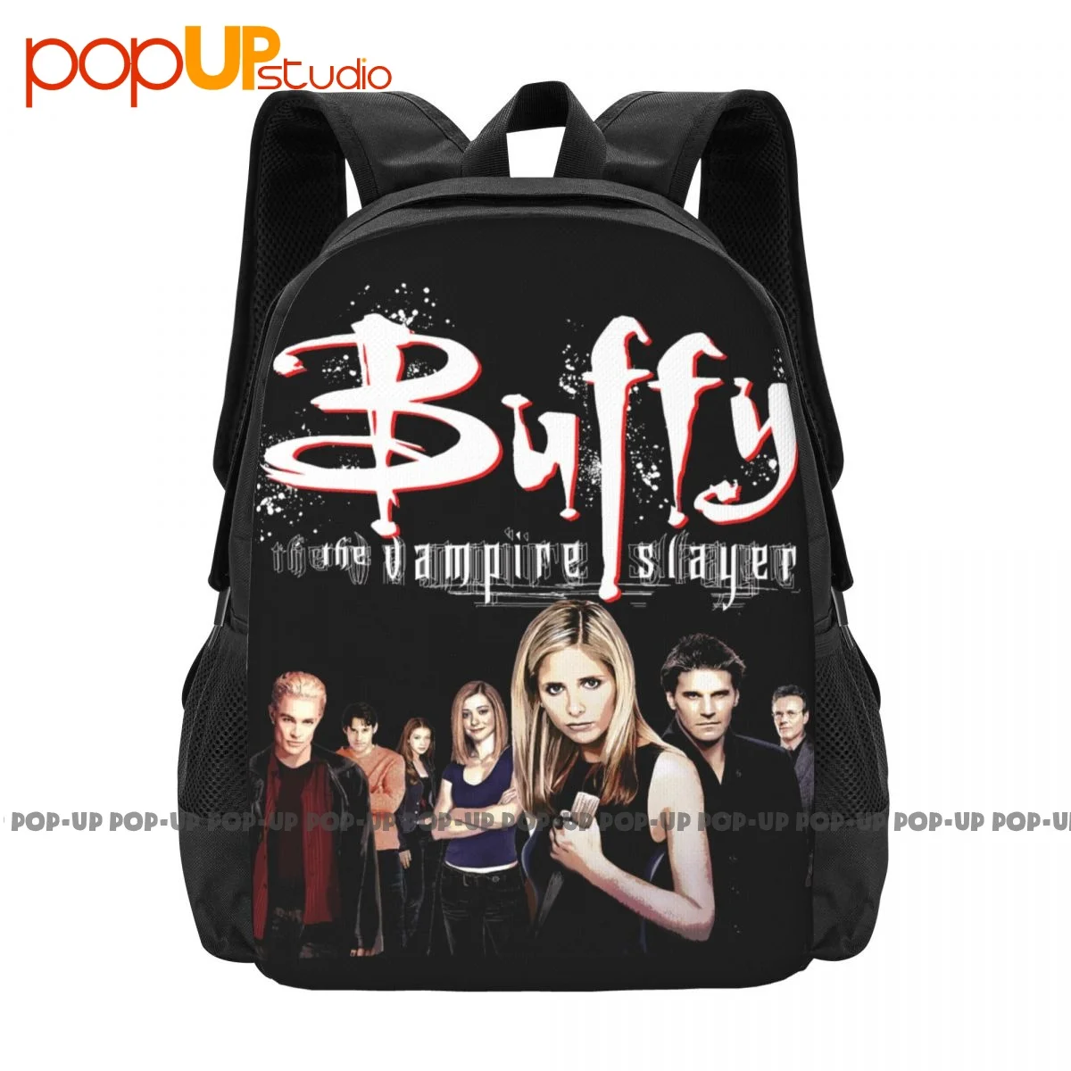 Buffy The Vampire Slayer Movie Poster zaino Bookbag di grande capacità borsa da spiaggia borsa sportiva borse da viaggio