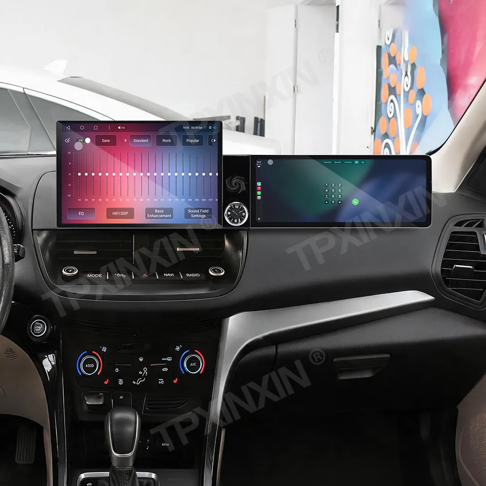 Different Type Dual Screen Car Radio For Ford Escape 2013-2018 Car Multimedia Video Player GPS Navigation Carplay Head Unit