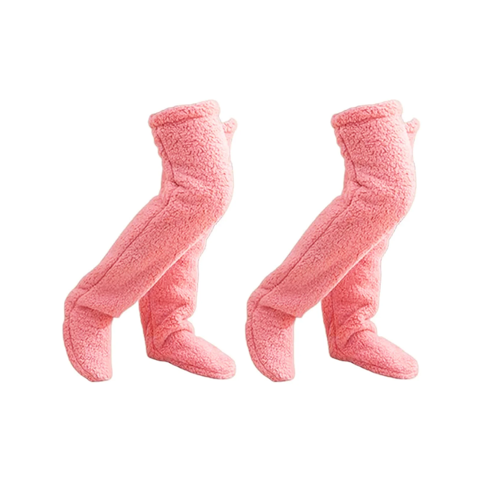 Teddy bear floor socks and stockings 5-color combination pack (pink + white + green + light gray + gray)