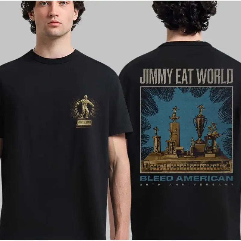 Jimmy Eat World Bleed American 25th Anniversary Gold Trophy T-Shirt