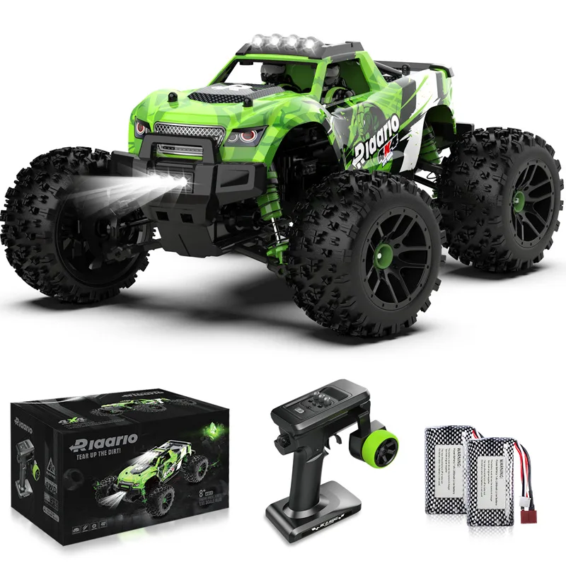 

Ralaro RC Children's Remote Control Car Toy Model 4WD High Speed Big Foot Off road Vehicle Climbing Drift Birthday Gift