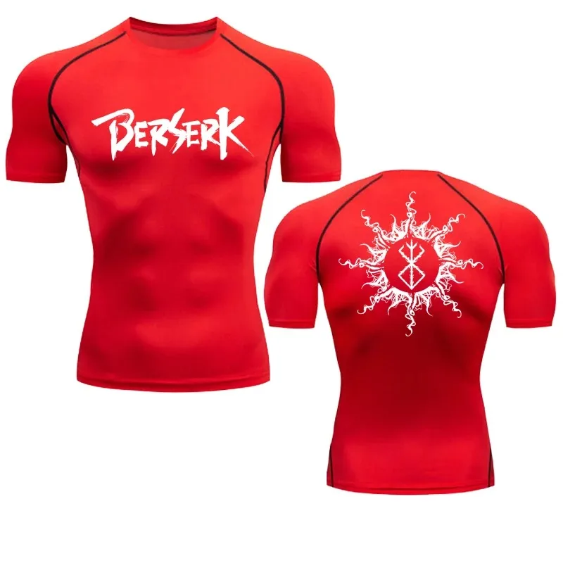 

Spring and Summer Men's Sports T-shirt Quick-drying Bodybuilding Running Long-sleeved Breathable Tight Compression Top S-3XL