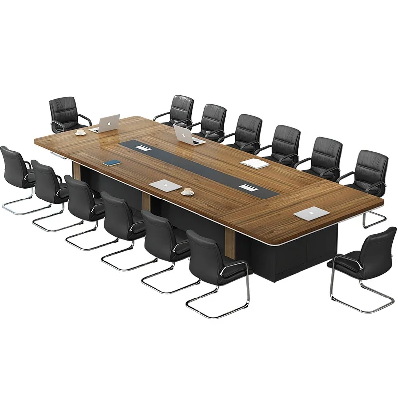 Wood Office Desk Classic Meeting Room Table