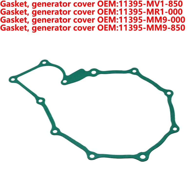 

Cover Gasket for Honda Africa Twin RD03 XRV650 XRV750 Transalp 650 400 600 XLV600 XLV400 XLV650 Stator Magneto Generator