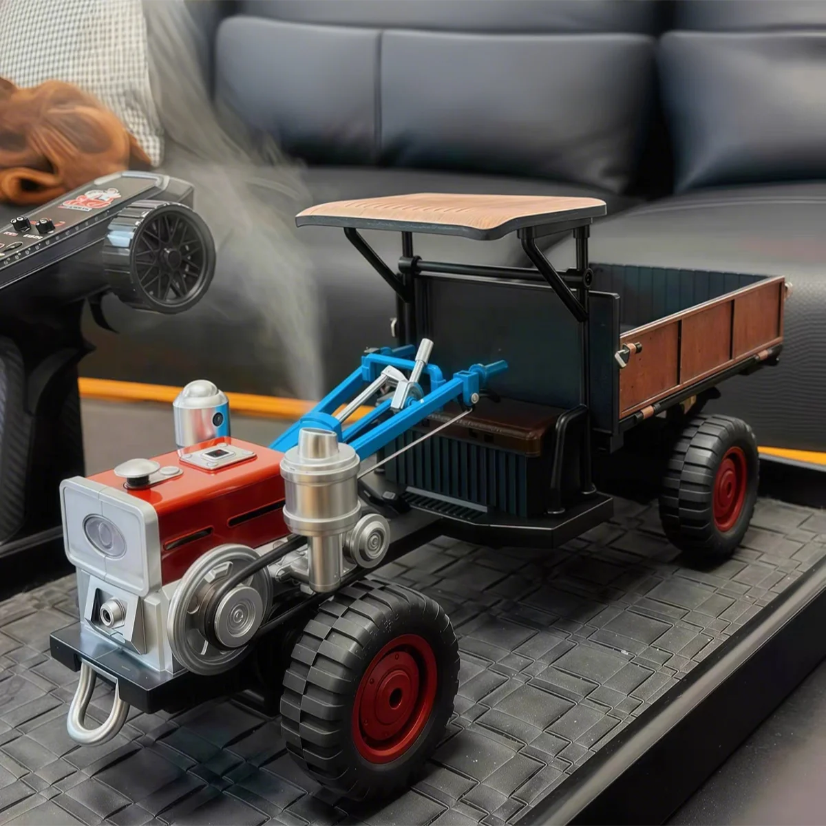 

Радиоуправляемый трактор JJRC 4WD, ретро-модель, электрический транспорт, игрушка для детей, подарок на день рождения