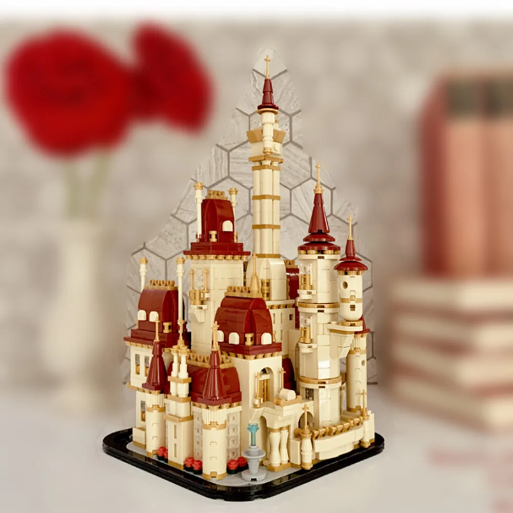 

MOC-156489 Shining Castle with Iconic Stained-glass Window from Film 2207 Parts