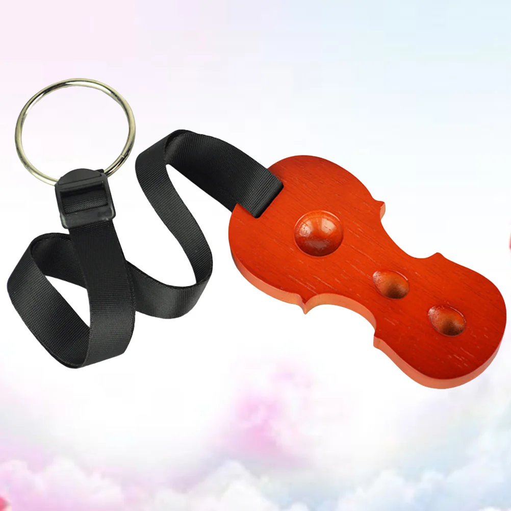 3 Holes Cello End-Pin Stopper Non-skid Cello End Pin Holder Wooden Cello Spike Floor Protector Anchor Rest for Cello ( C