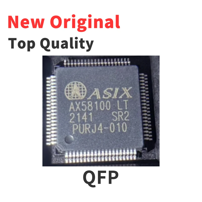 (1 Piece) AX58100LT AX58200BI AX68002QF AX68004LF AX78140LF AX99100QF AX99100QI QFP New Original