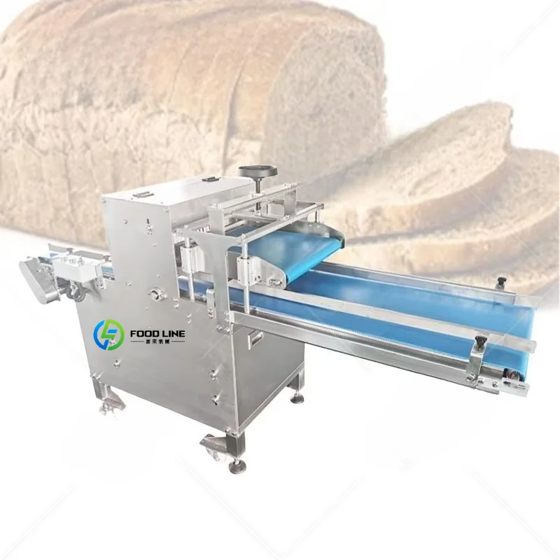 Automatic Toast Cutting Slicing Machine Bread Cutter Adjustable Bread Slicer Machine Price Customized