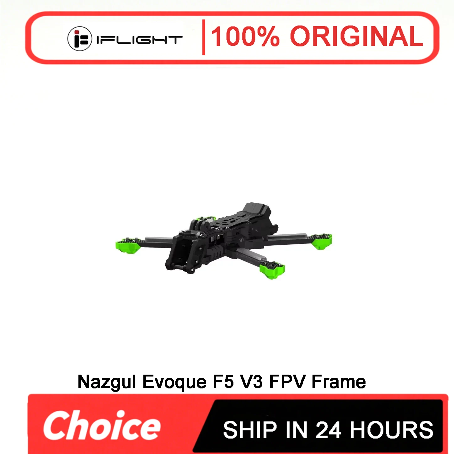 NEW iFlight Nazgul Evoque F5 V3 FPV Frame Kit DC /X Dual Geometry Flexible Switching Multi-functional FPV Drone Parts