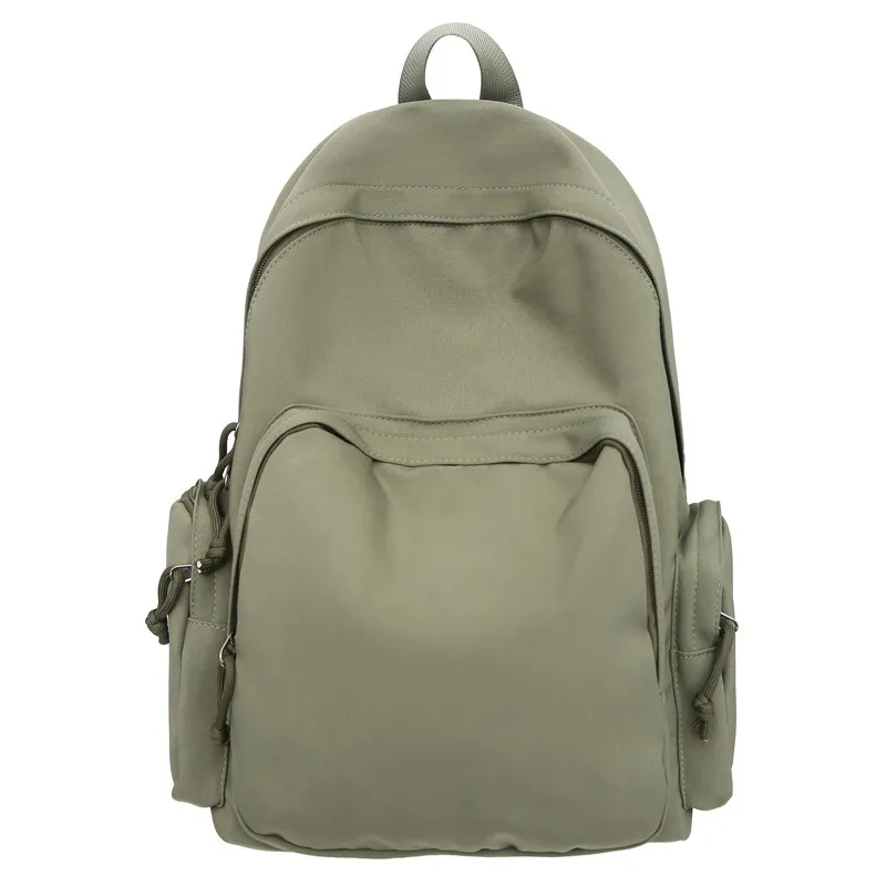 

2025 Fashion Backpack for Men Women Korean Style School Backpack Nylon Simple and Stylish for Junior High Students