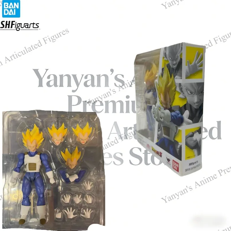 

Bandai SHF Dragon Ball Super Vegeta SSJ 2.0 Action Figure Collectible Toy Gift In Stock
