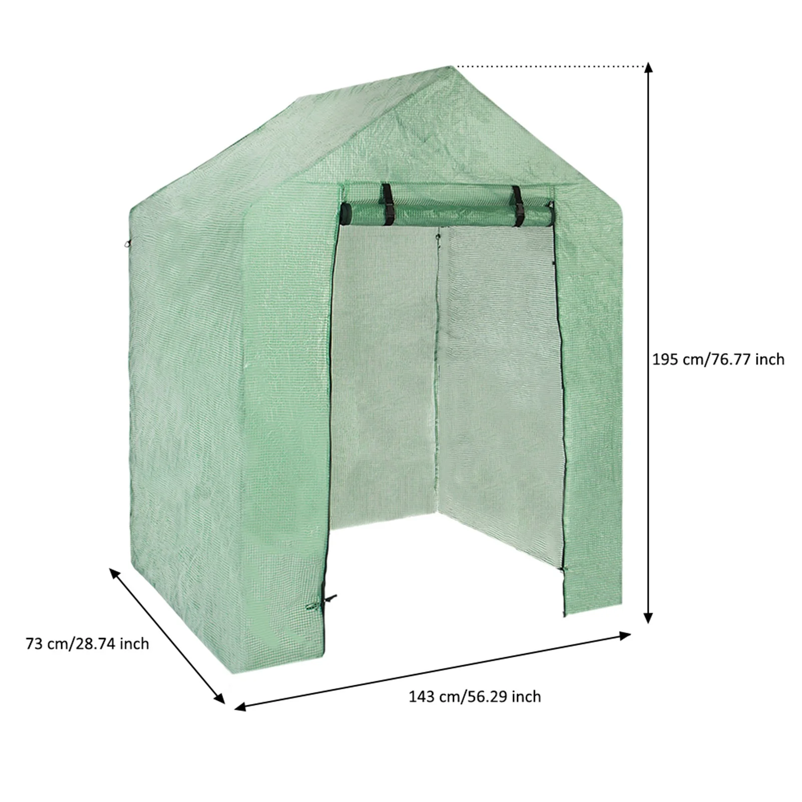 Greenhouse for Plants | Portable Green House for Flowers | Rainproof PVC Indoor Plant Tent for Winte