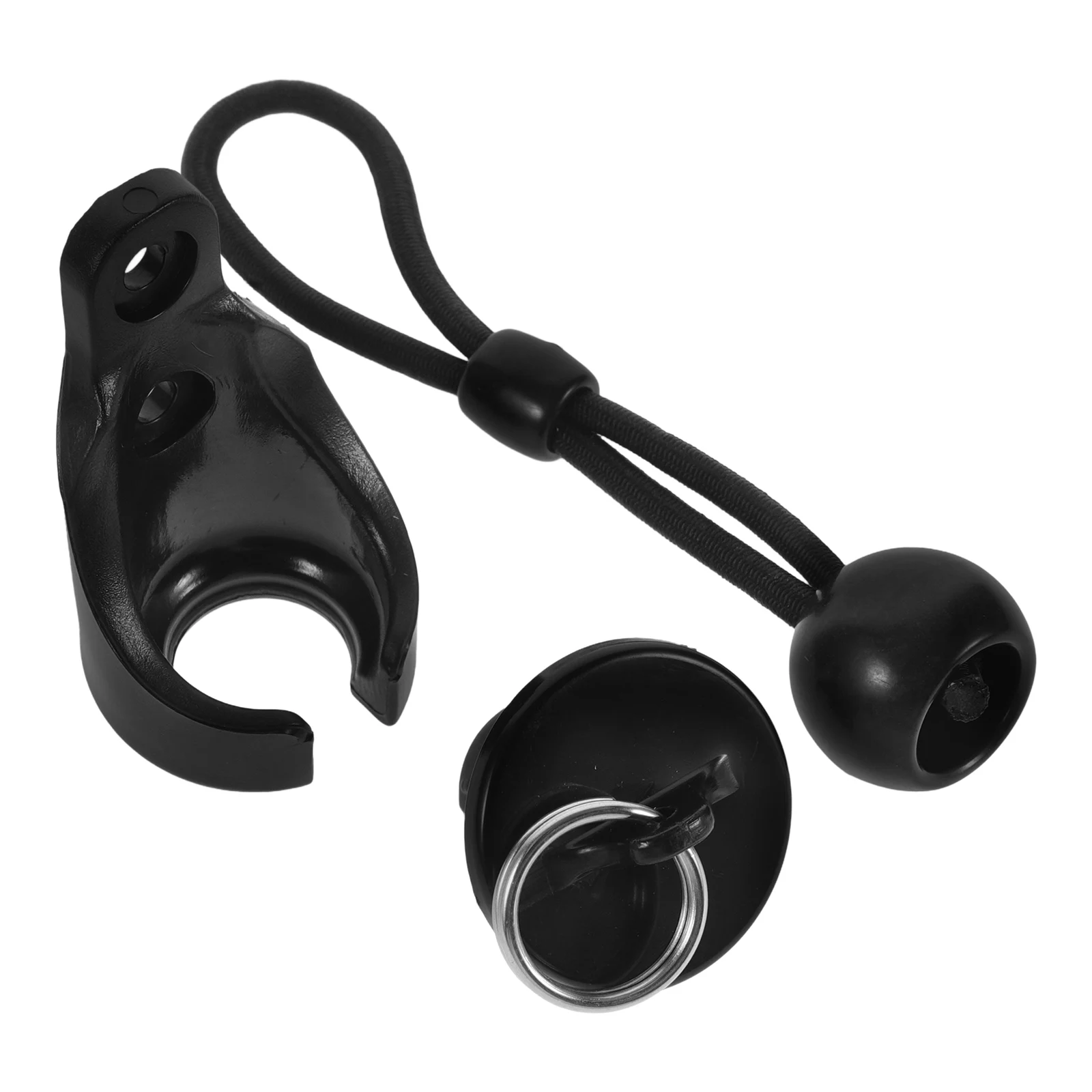 

Curtain Buckle 1 Set Black Elastic Windproof Outdoor Roller Shade Blind Clips Accessories Durability Easy Installation
