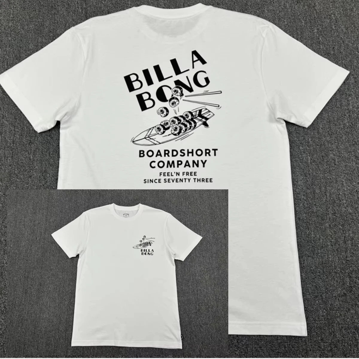 2026 New Men Black Short Sleeve T-shirt Vintage Surfboard Letter Graphic Beach Cotton Tee