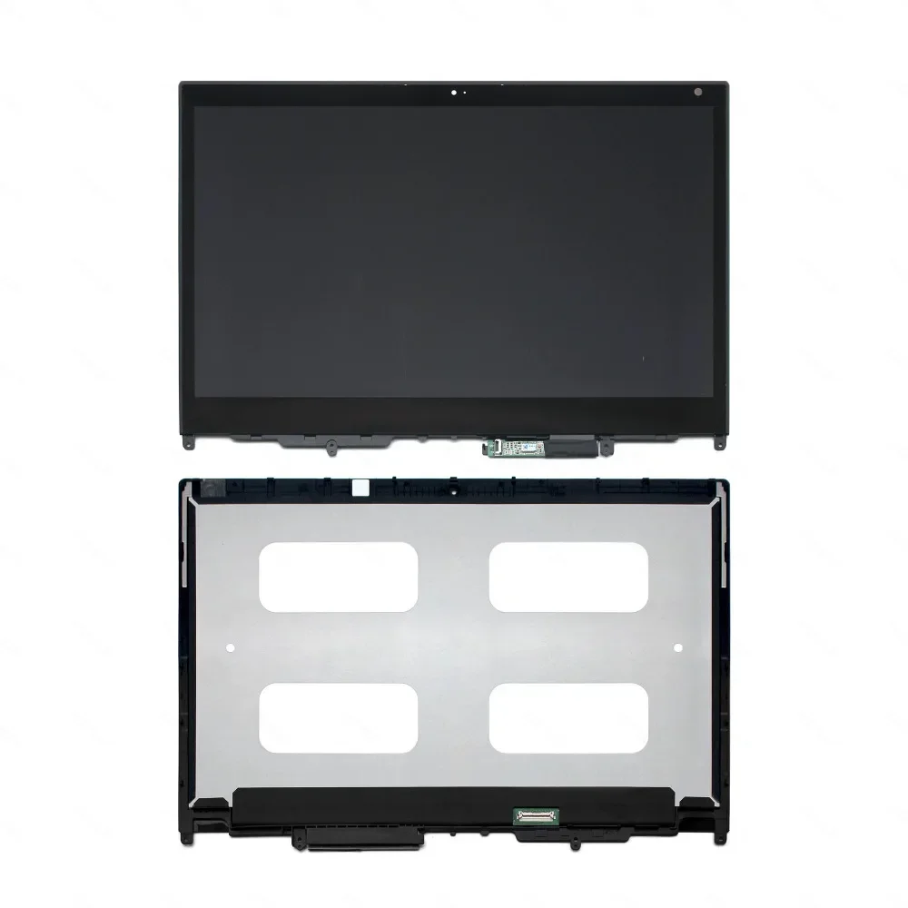 for Lenovo Thinkpad Yoga 370 FHD LCD Display Touch Screen Glass Digitizer Assembly+Frame 01HW909 01HW910 SD10M34076 SD10M34078