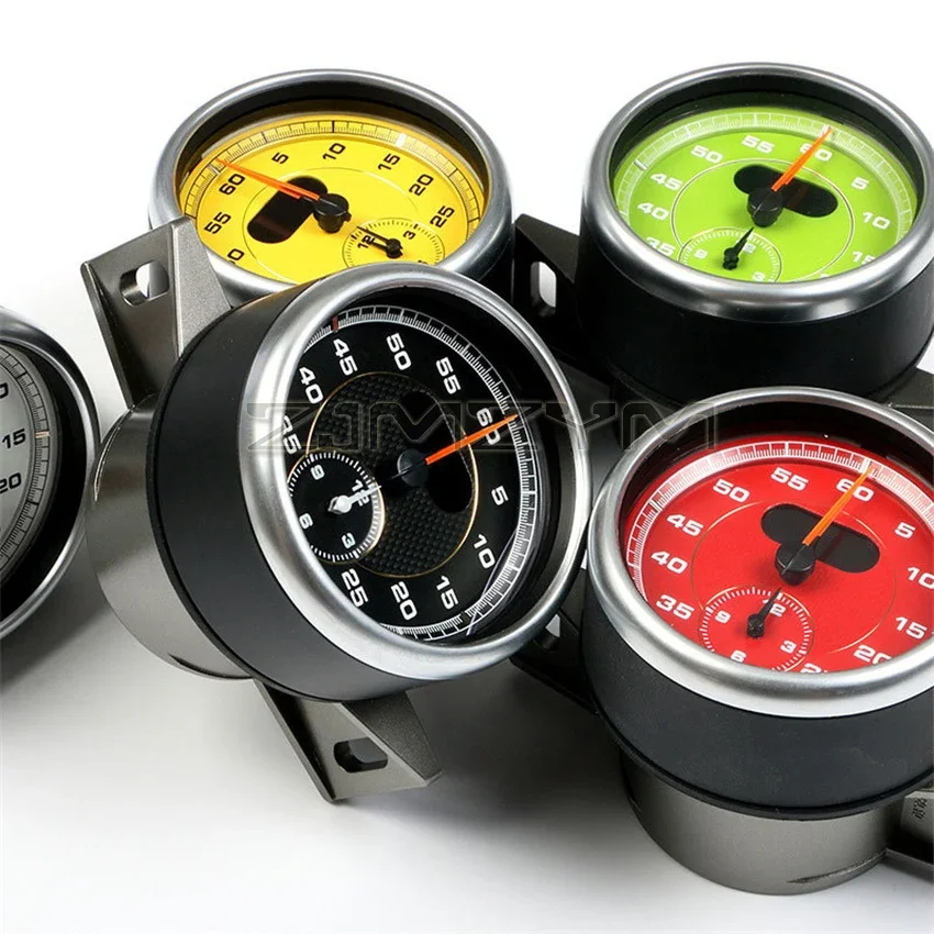 Utilizzato per Porsche Cayenne Panamera 718 MACAN911 Modifica e aggiornamento dell'orologio con bussola cronometro