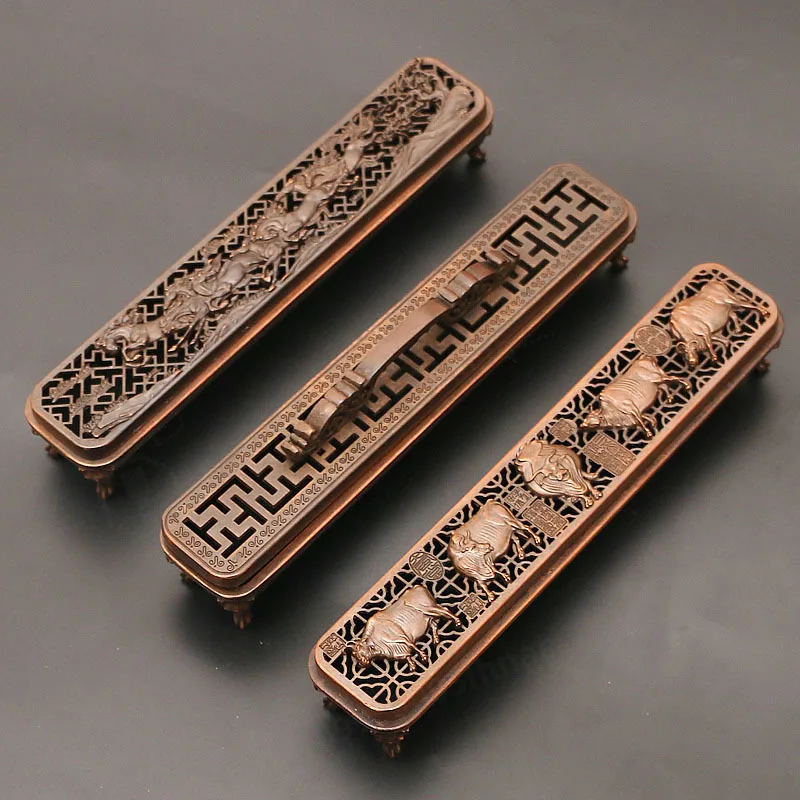 Chinese Zen Sandalwood Incense Burner, Horizontal Stick Incense Holder for Home Tea Ceremony Decor Gift