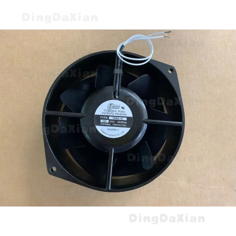 D 1 Uds. Nuevo ventilador resistente a altas temperaturas para TOBISHI 7506X-19 AC100V 50/60Hz