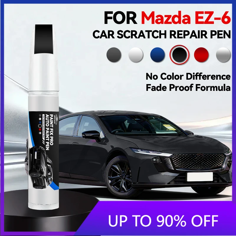 

Карандаш для подкраски автомобиля, маркер для ремонта царапин Mazda EZ-6 2024 2025, автомобильный маркер для ремонта лакокрасочного покрытия, аксессуар для авто