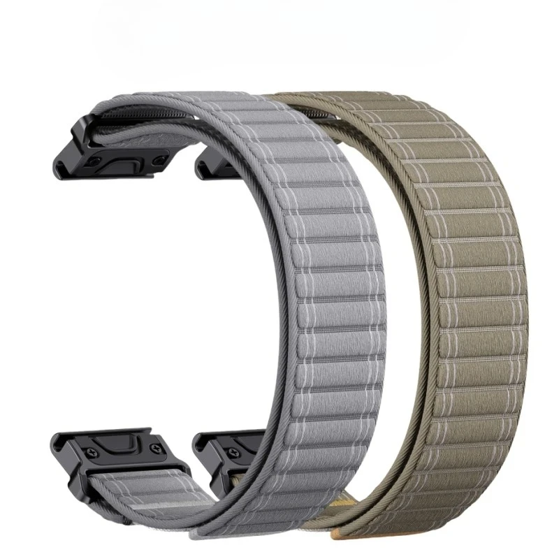 

Нейлоновый ремешок QuickFit 22 мм 26 мм для Garmin Fenix E 8 47/51 мм 7 2026 6X 5 5X Plus/Enduro 3/Epix Pro Gen 2 тканый браслет-петля