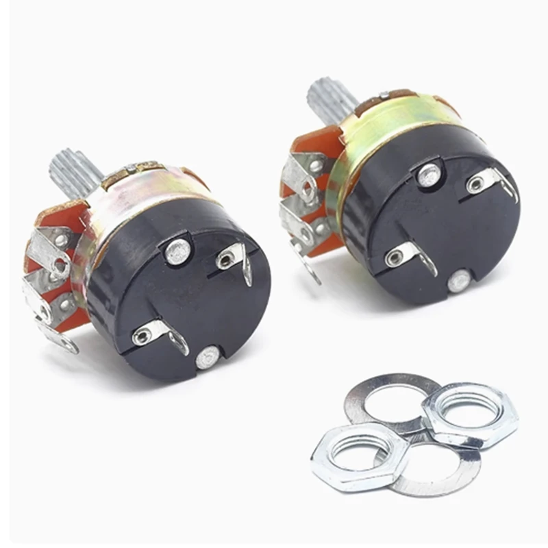2 Stuks Wh138 WH138-1 Potentiometer Met Schakelaar 5K 10K 20K 50K 100K 250K 500K In Voorraad Groothandel