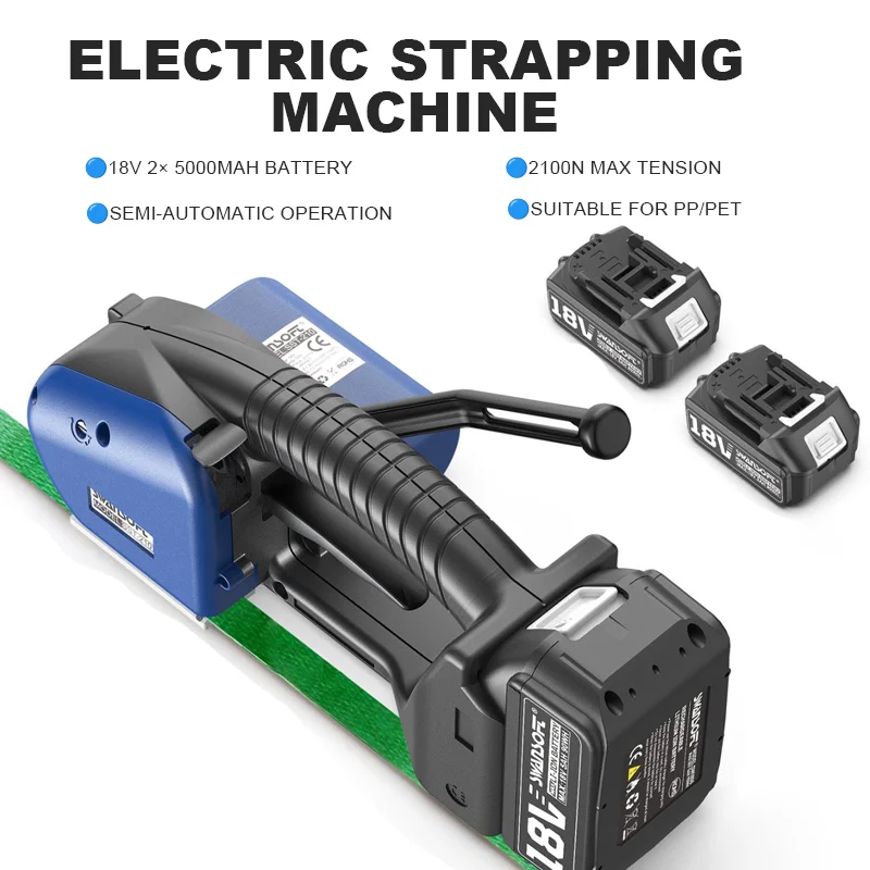 SWANSOFT Electric Strapping Tool for Width 0.51