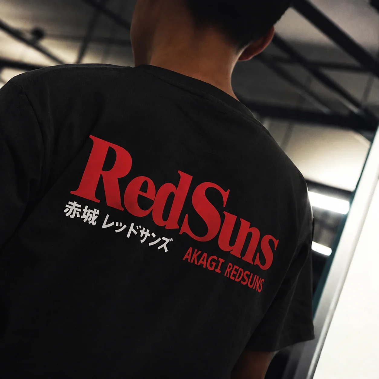 Men Youth Japanese JDM Modified Initial D Akagi REDSUNS Pure Cotton Short-sleeved T-shirt for All Four Seasons 2026 Men T-shirt