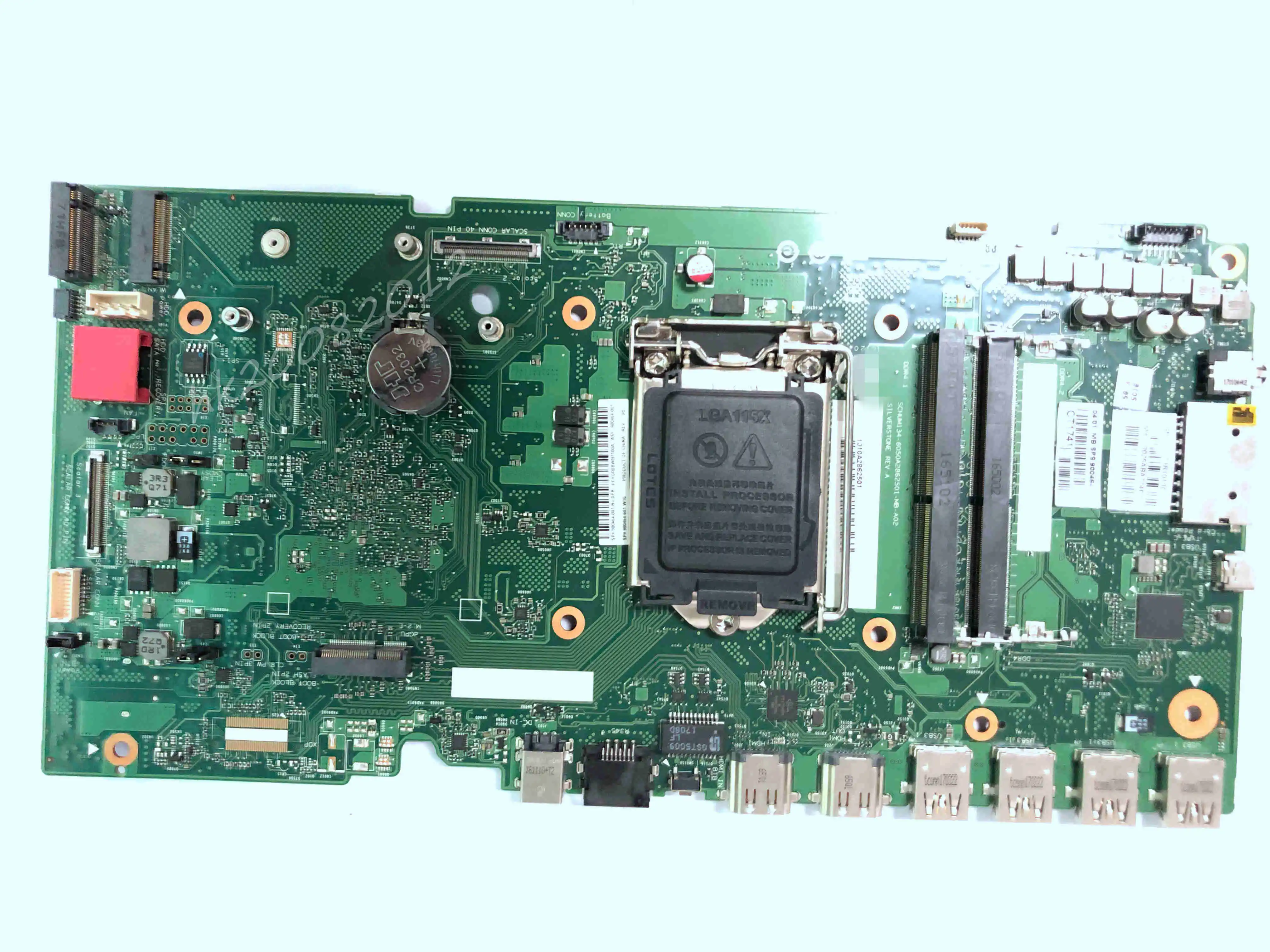 para hp Envy Placa-mãe Curvo Aio 34-b 34-b025xt Schumi346050a2862501-mb-a02 900464001 900464-601 Novo