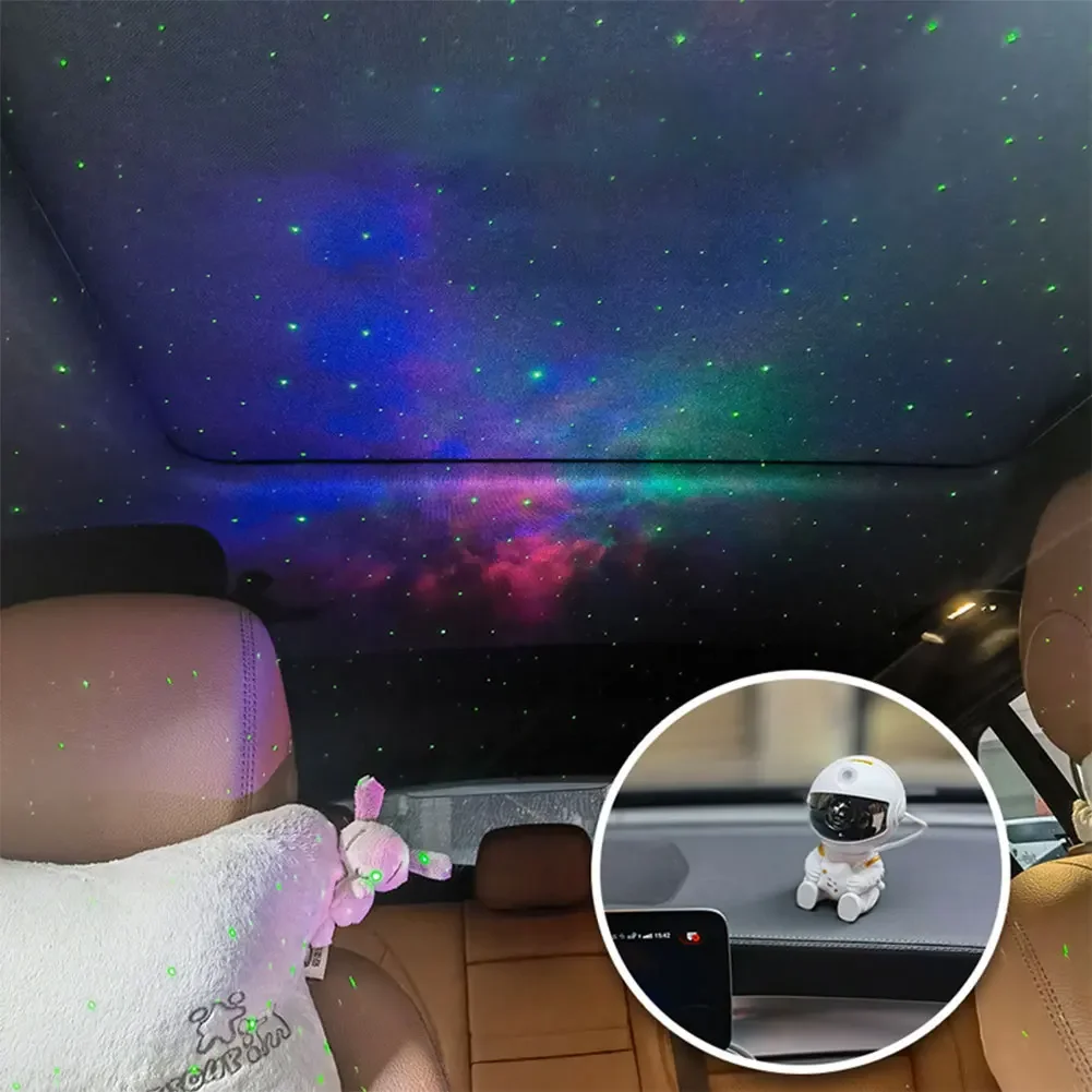 Galaxy Star Astronaut Projecto LED Night Light Astronaut Space Projector Lamp Decoration Bedroom Room Decorative For Children