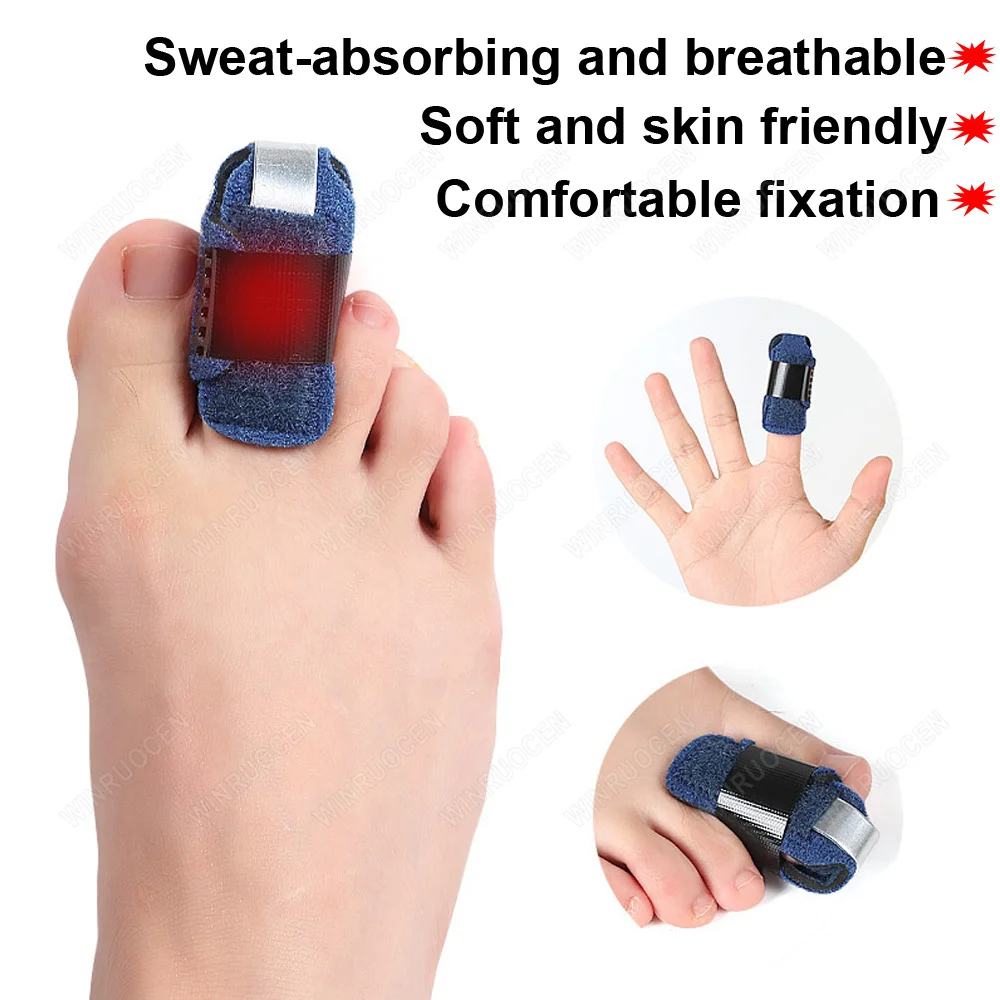 1Pcs Finger Support Brace Splint Straightener Adjustable Finger Thumb Splint Hand Finger Care Brace Straighten Corrector Tools