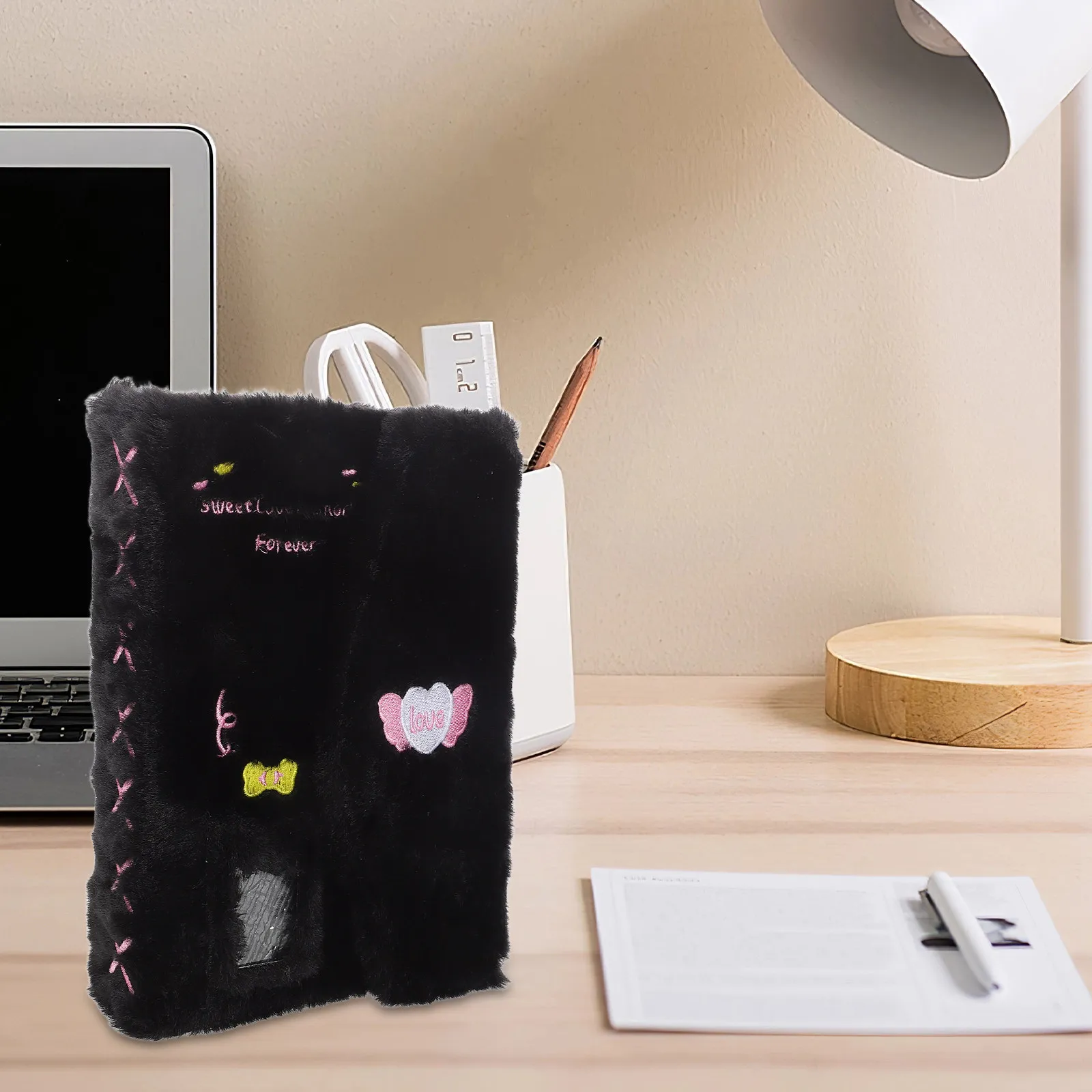 

Keepsake Photo Album Soft Cover Portable Photocard Binder for Photos Tickets Cards Cute Design Mini Portable