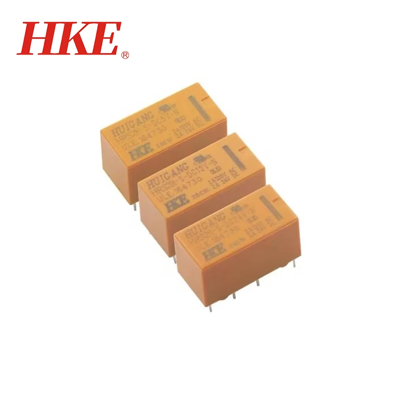 5Pcs HKE Relay HRS2H-S-DC5V-N HRS2H-S-DC12V-N HRS2H-S-DC24V-N 8Pin 2A Synchronous HK19F-DC5V/DC12V/DC24V-SHG Signal Relay
