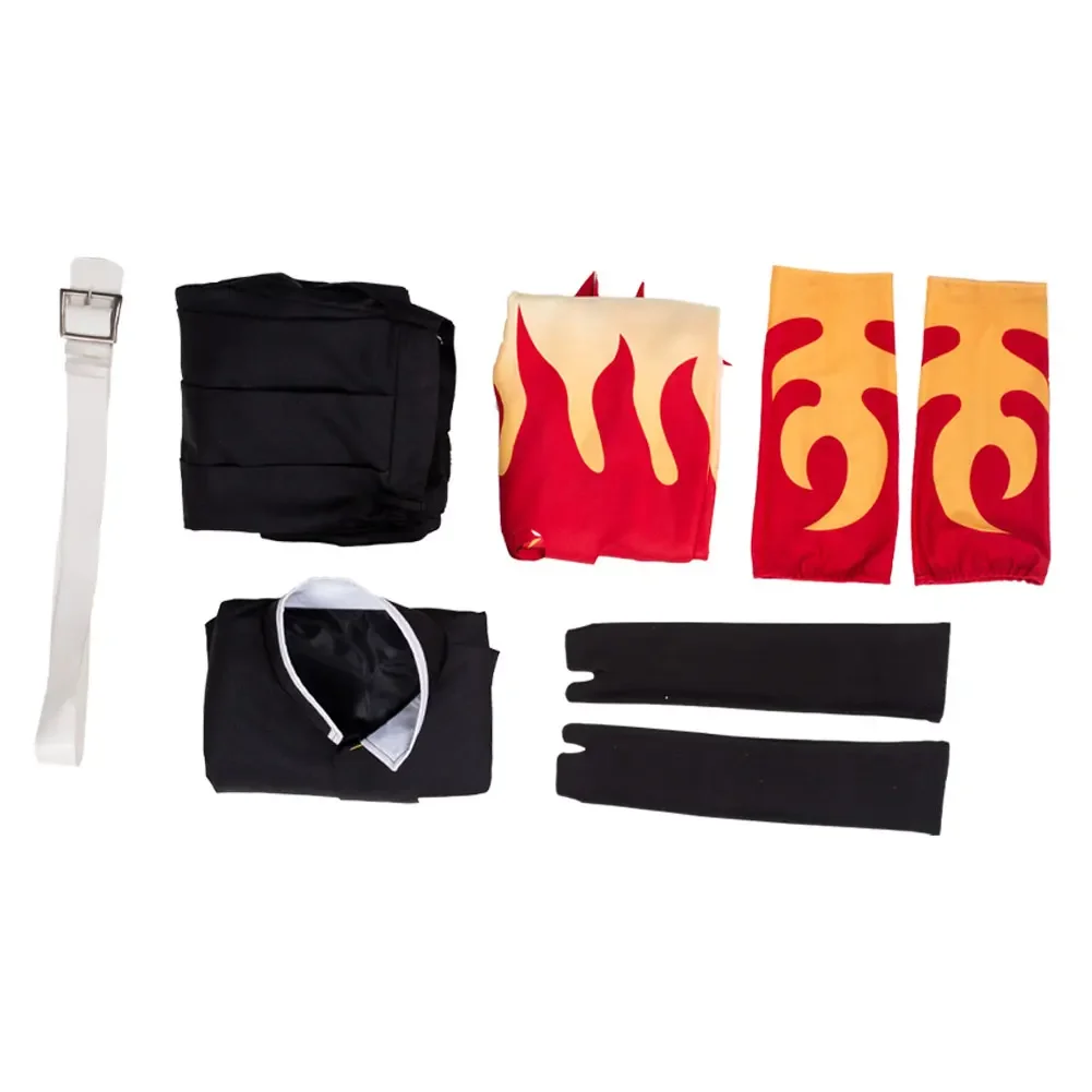 Adult Kimetsu No Yaiba Rengoku Kyoujurou Cosplay Costume Full Set