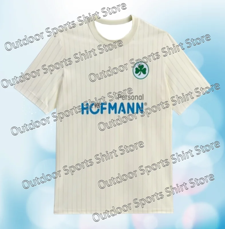 Greuther F Ü Rth 2025-26 Home Men's Breathable and Comfortable Jersey Suitable for Outdoor Sports Football Fields
