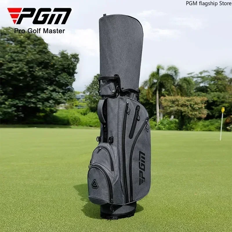 PGM Men's Golf Stand Bag, Stable Waterproof Stand Bag, Ultra-light Portable Golf Bag QB092