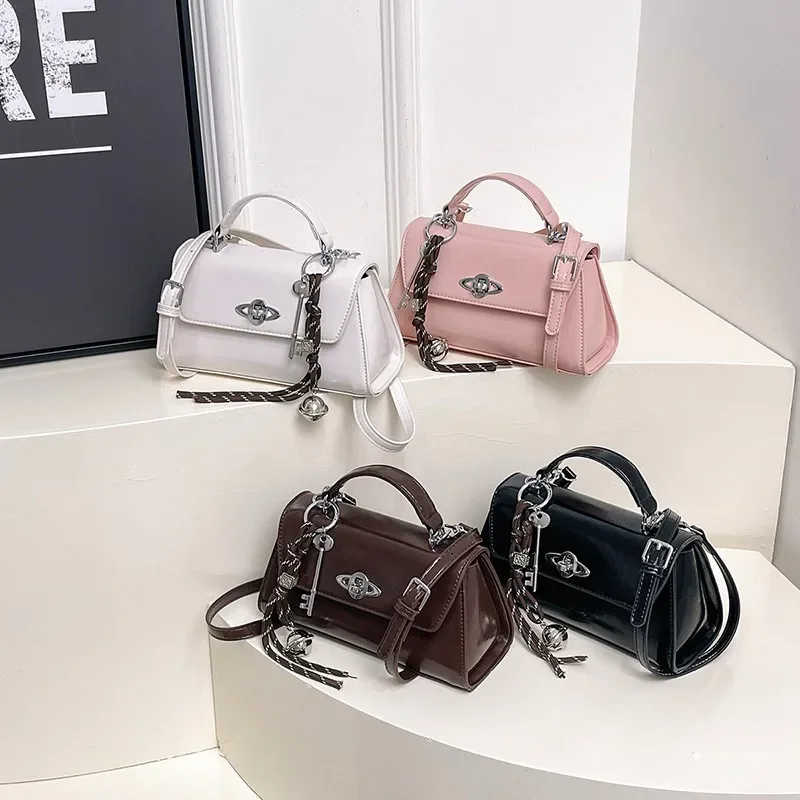 

Popular Ladies Crossbody Bag - Leather Shoulder Bag for Women Elegant Classic Design by Famous Luxury
