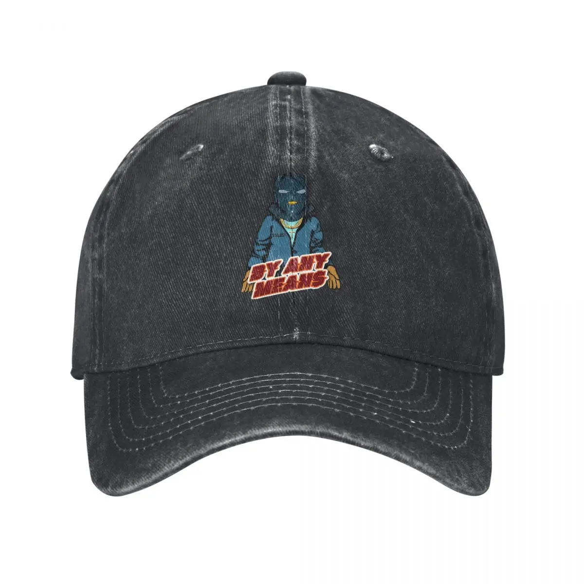 

Gangster, Sneaker, Facetasim Shoe Graphic demin Cap Breathable Design Golf Hat Baseball Cap For Men