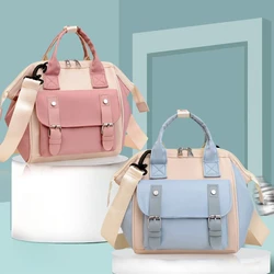 Mommy Multi-function 2025 New Fashion Mother and Child Carrying Backpack Double Shoulder Out Mother Light Large Capacity