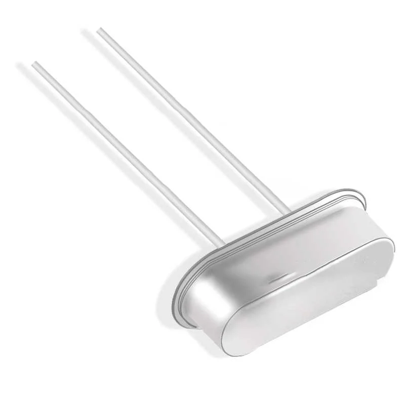 Passive through-hole crystal oscillator HC-49S 14.7456/16/18/18.432/20/22.1184/24M DIP