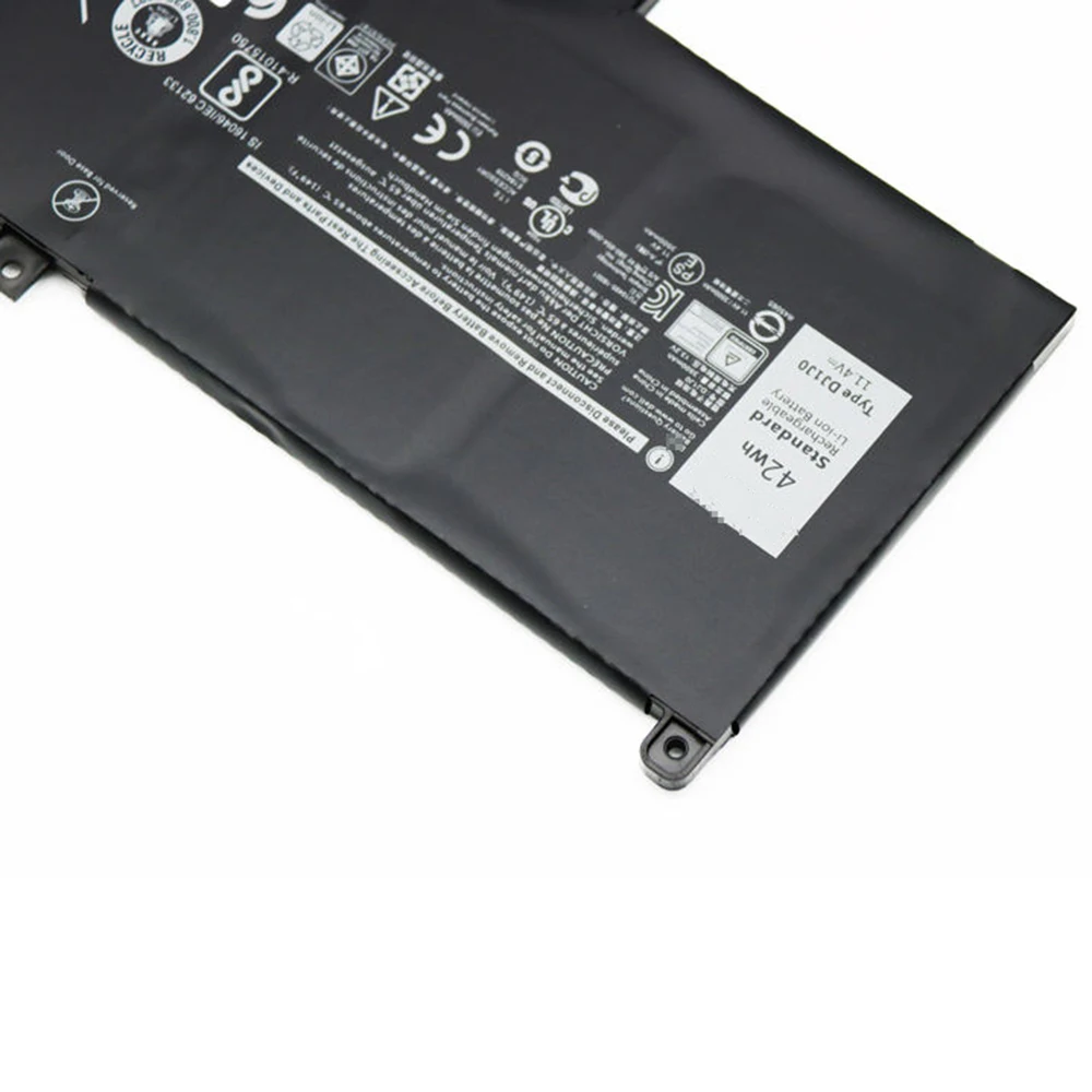 بطارية كمبيوتر محمول جديدة وأصلية DJ1J0 11.4V 42Wh لأجهزة Dell Latitude 12 7280 7290 13 7380 7390 14 7480 7490 3-Cell