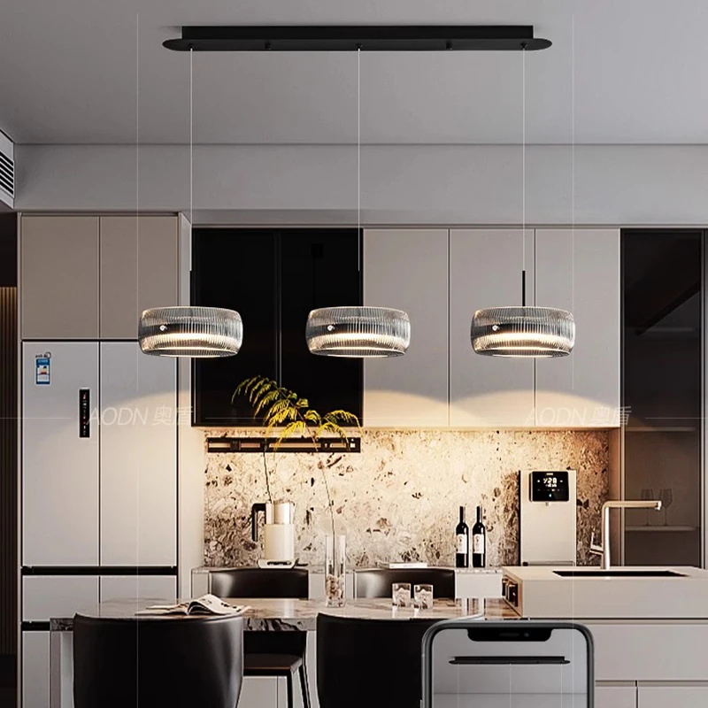 

Nordic Glass LED Pendant Light for Living Dining Room Kitchen Coffee Tables Bedroom Chandelier Home Decor Lusters Luminaires