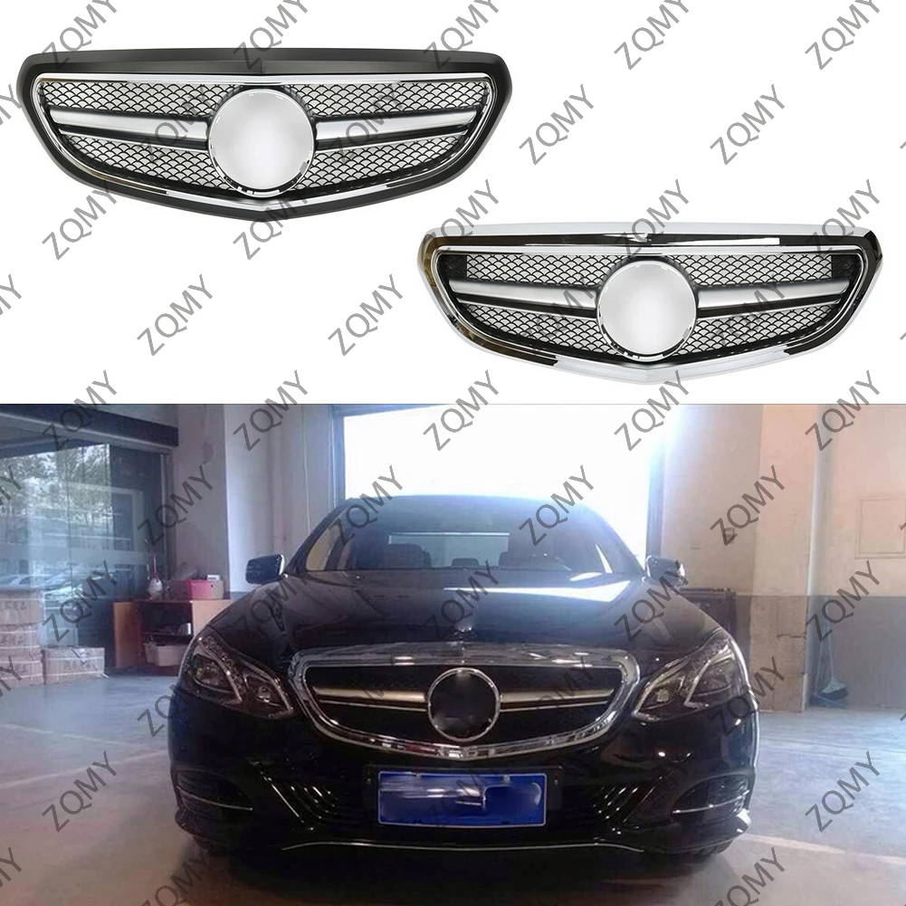 Front Bumper Grille Centre Radiator Grid Grill For Mercedes Benz E Class W212 Business Edition 2014 2015 2016